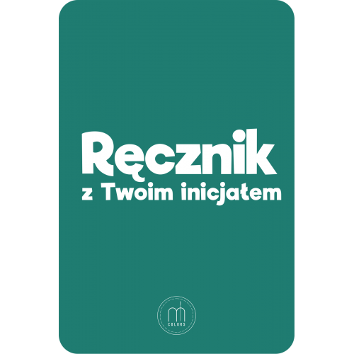 Ręcznik szybkoschnący z Twoim inicjałem